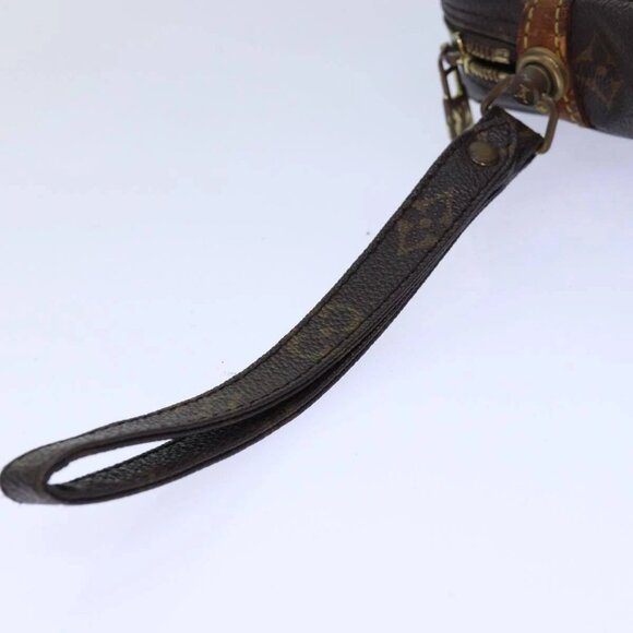 LOUIS VUITTON Monogram Marly Dragonne GM Clutch Bag M51825 LV Auth - Picture 7 of 16